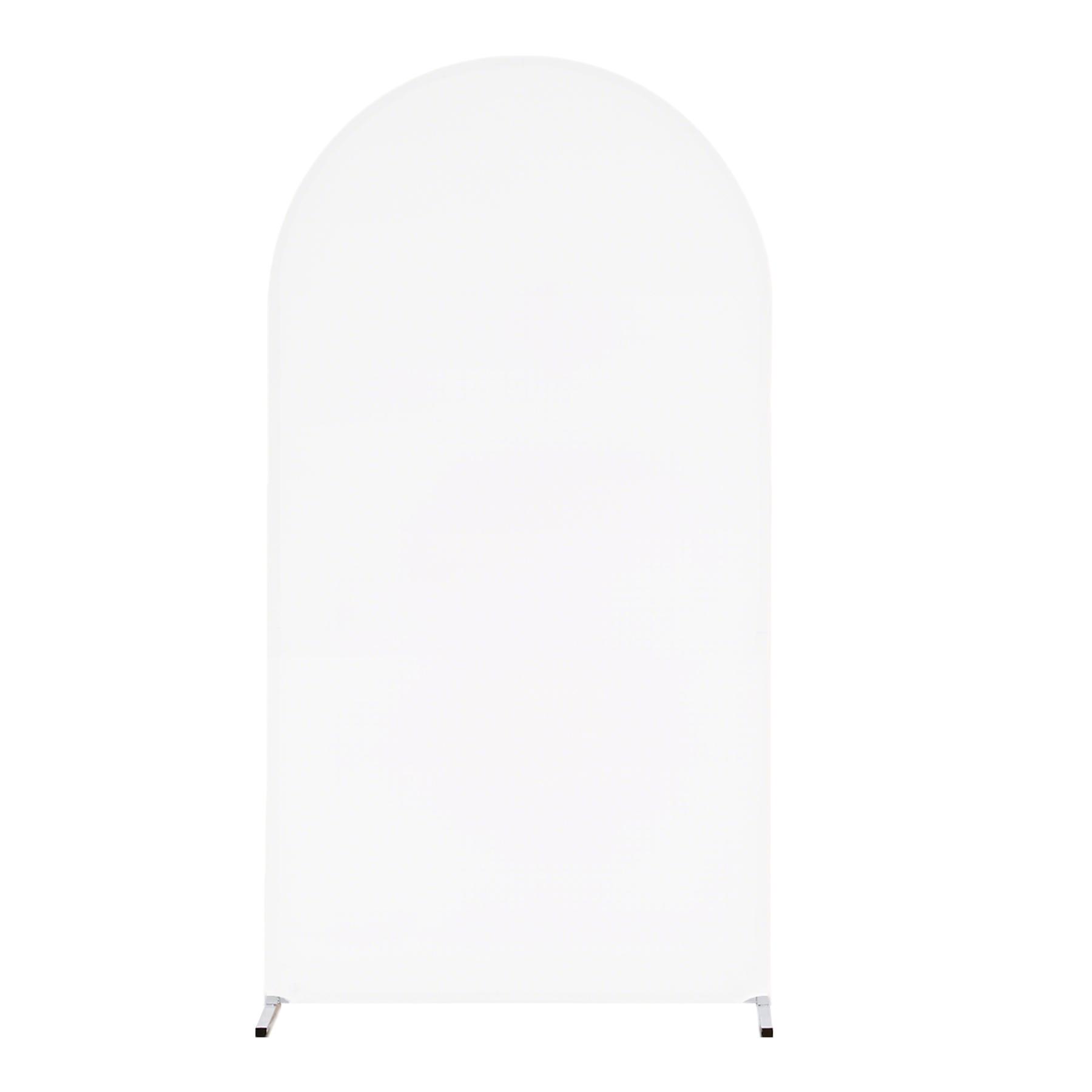 6/6.6/7.2 FT Arch Cover – Spandex Fitted Backdrop Covers for Weddings Parties Birthdays Mother's Day & Ceremony Decor Ideal for Events