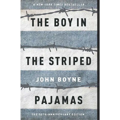 Used Like New-Very Good Paperback Literature Novel - The Boy in the Striped Pajamas by John Boyne (2007 Edition, English, 0.55lb, 224 Pages) - Ember Fiction Book for Book Lovers