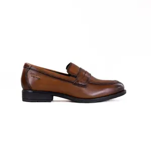 Josef Seibel Simona 07 Women's Cognac Leather Shoes with Premium Burnished Upper & Removable Cushioned Footbed for Comfort