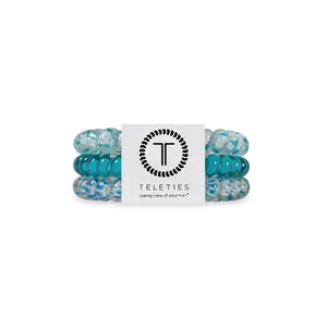 TELETIES - Soft Surf - Small Hair Ties - Pack of Three
