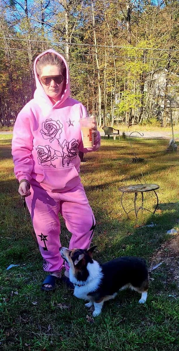 Item: Pink/Black, Large