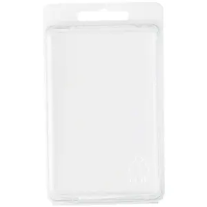 Collecting Warehouse Clear Plastic Clamshell Package / Storage Container, 3.81" H x 2.56" W x 1.88" D