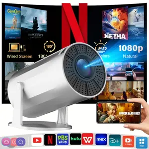 XBJ Projector with WiFi and BT 5.5 .4K Decoding 1080P Portable 180° Rotatable Auto Keystone Compatible with HDMI USB Smartphone PC Laptop Perfect Mothers Day Gift