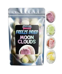 Premium Freeze Dried Hi Chews - Moon Clouds Candy Shipped in Box for Extra Protection Space Age Snacks Dry Freetles All Ages (4 Ounce)