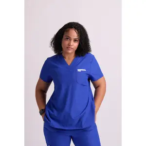 Yara Three Pocket Scrub Top