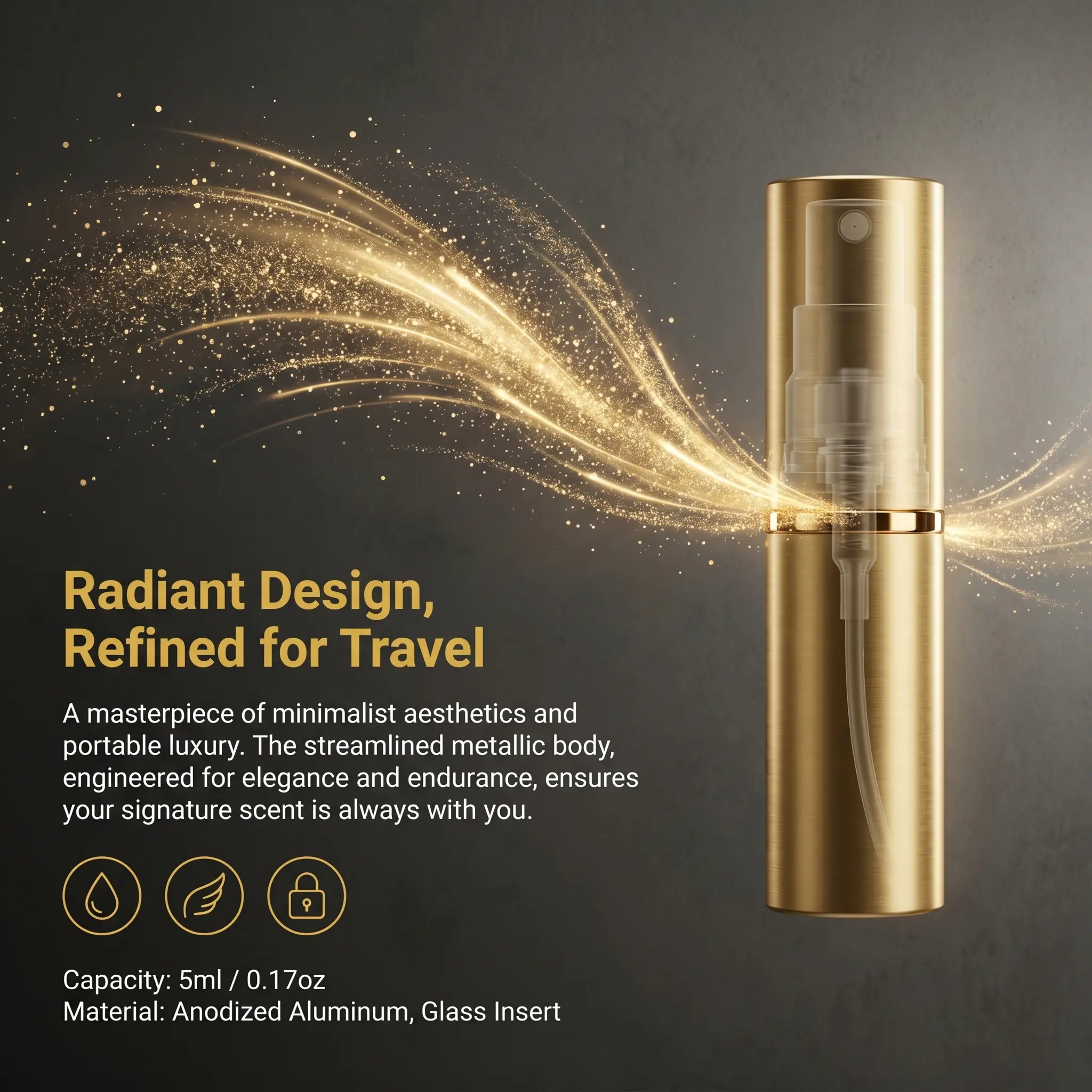 Unisex Baisonet Sporty Charm EDP Multi-Pack, Luxury Spicy Woody Fragrance with Citrus Orange & Pepper Notes, Long-Lasting 10ml 2-Pack Portable Mini Perfume
