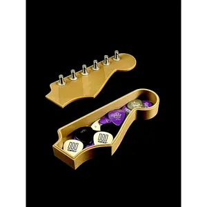 Fender Strat Style Headstock 3D Printed Jewelry and Pick Holder | Unique Guitar Accessory, Home Decor, Custom Organizer Racks Artistic