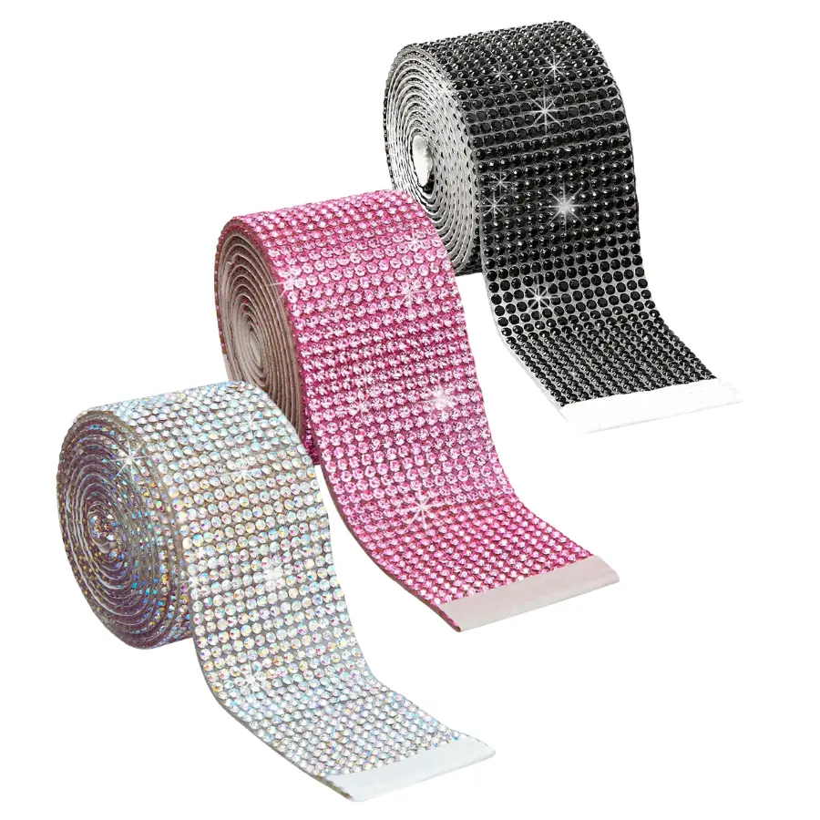 Rhinestone Peel Ribbon
