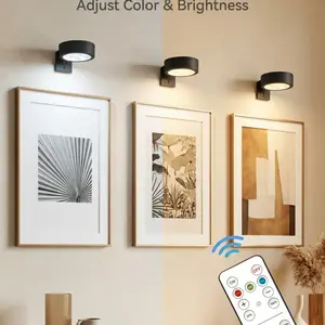1/3/6PCS Wireless LED Wall Light Set, Magnetic Fairy Lamp, Night Light, Romantic Decorative Lighting, Indoor Lighting, Energy Saving Adjustable Long Lasting Performance