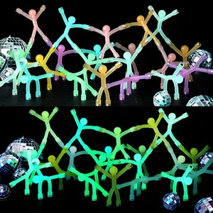 35 Pcs Man Refrigerator Magnets Glow in The Dark Fridge Magnets Humanoid Magnet Toys Luminous Magnetic People Cute Magnetic Men for Refrigerator Door Office Fun Decorative Decorations,7 Colors
