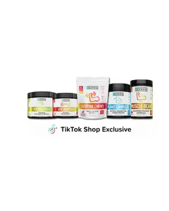 The Ultimate Fitness Performance Stack 5-Pack Hydro-Fuel Advanced Electrolyte Complex, Lite Up XTRA Boosted Pre-Workout, Plant Complete, Muscle BCAA Supplement, Creatine Chews
