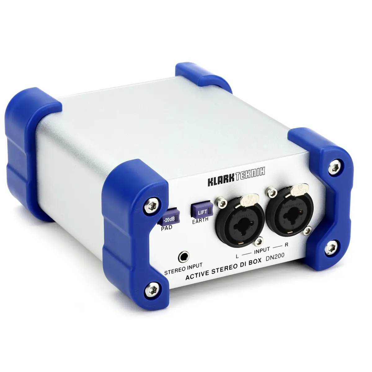 Klark Teknik DN200 V2 2-Channel Active DI-Box with Extended Dynamic Range and Sum/Split Options