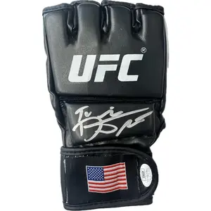 Dustin Poirier Autographed Hand Signed UFC Glove - JSA COA