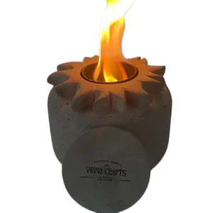 Table Top Fire Pit, Star Pit, Indoor Outdoor Fireplace, Smokeless Fireplace