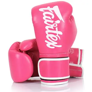 Fairtex BGV14 Pink/White Muay Thai Boxing Glove