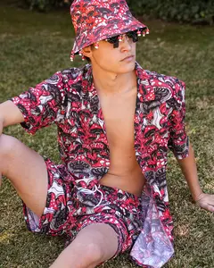 Secret of Life Mushroom Camp Shirt