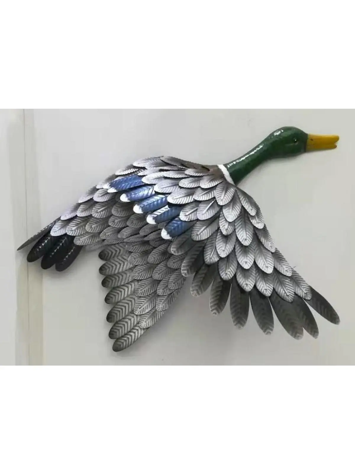 212 Main AI-GG9433 Metal Duck in Flight Wall Decor