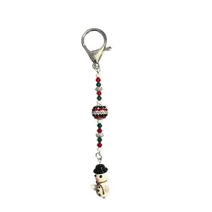 Black Friday Black Top Hat Snowman Stitch Marker