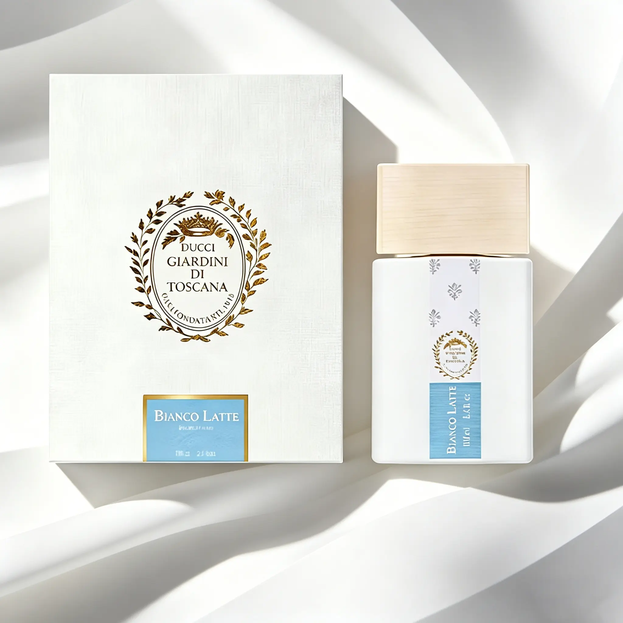 Giardini di Toscana Bianco Latte Eau de Parfum - Creamy Caramel & Vanilla Scent, Long-Lasting Sweet & Cozy Fragrance for Women
