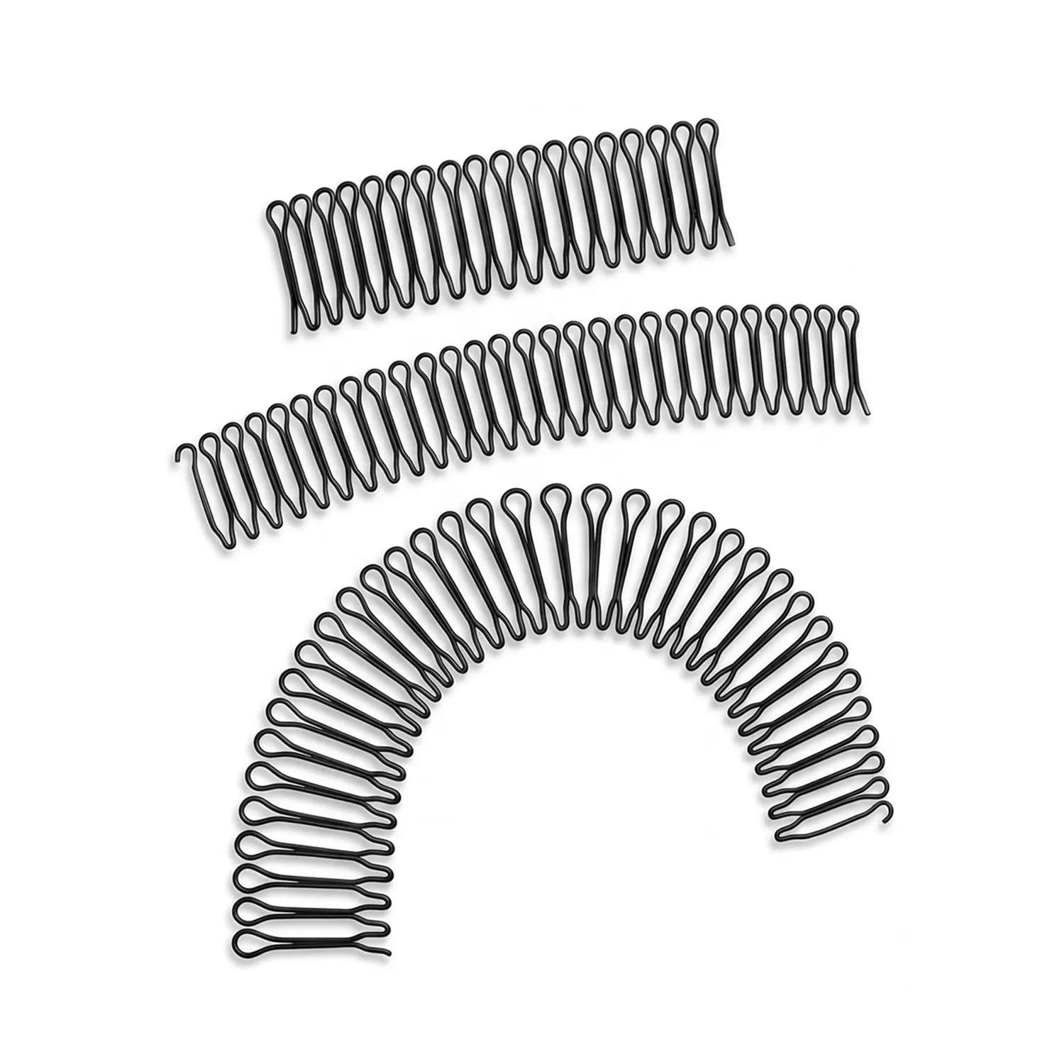3PCS U Shape Hair Styling Comb, Stretch French Twist Bun Maker Tool, Wavy Hair Comb Clips for Updos, Hair Accessories for Women & Girls