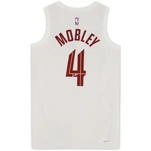 Framed Evan Mobley Cleveland Cavaliers Autographed White Nike 2022-2023 Association Swingman Jersey - Fanatics Authentic Certified