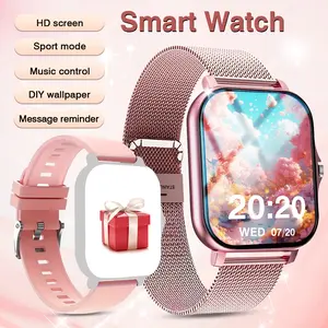 Sports Smartwatch Wireless Calling & Support Call Function, Sports Pedometer & Fitness Tracker, Step Counting & Calorie Tracking, Multiple Sports Modes for Outdoor Sports, Sedentary Reminder & Message Push