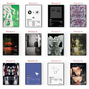[Sale Up To 40%] [Unframe] Deftones Album Posters, Alternative Metal Rock Wall Art, Dark Aesthetic Music Decor, Modern Album Cover Artwork, Music Room Decor, Gift for Rock Fans