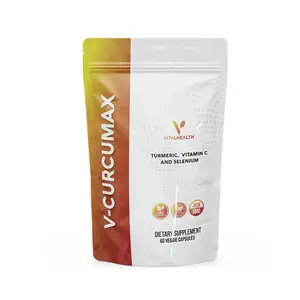 VITALHEALTH V-Curcumax – Advanced Inflammation Relief - 60 Veggie Capsules Natural