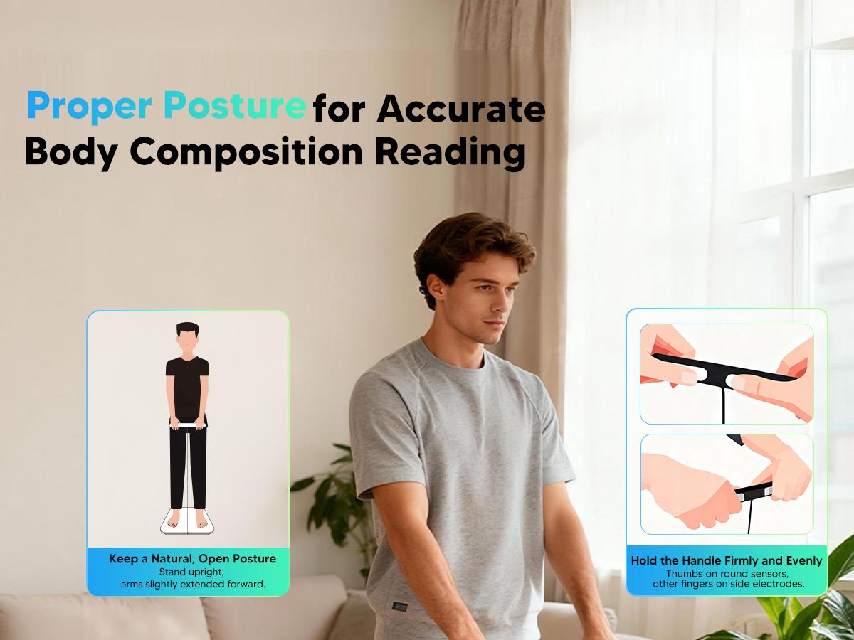 arboleaf 8-Electrode Dual-Frequency BIA Bathroom Scale with 7-in-1 Display for BMI Body Fat Muscle Mass, Segmental Full Body Composition Analyzer, 50+ Metrics in App