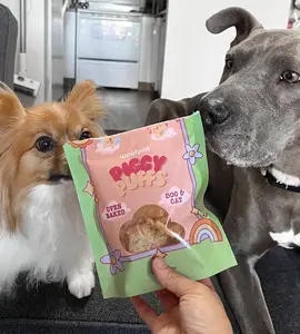 Woofpak Piggy Puffs – Viral ASMR Crunchy Dog Treat | High-Protein Single Ingredient Snack for Dogs