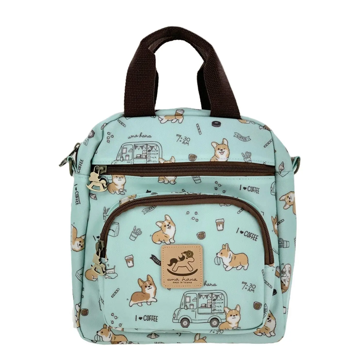 Corgis & Coffee Multifunctional Toast Bag
