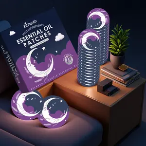 Lavender Essential Oil Sleep Patch, Natural Ingredients, Helps Fall Asleep Quickly, Relieves Muscle Tension, Stress Relief Sleep Aid