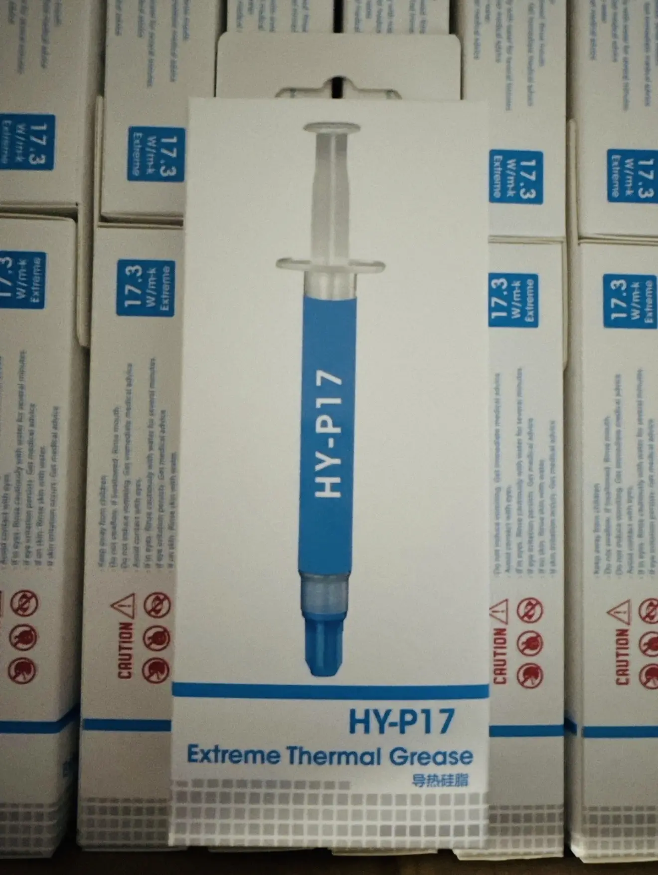 Halnziye HY-P17 High Performance Thermal Grease 4g Tube. 17.3 W/m-k