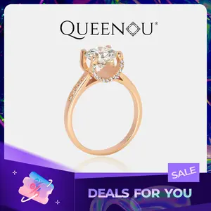 【784】"Eternal Graces" Aurora Adornment 2 Carat Synthetic Moissanite Modern Dating Ring