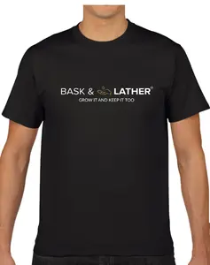 Length Check T Shirt - Shortsleeve Cotton Crewneck Casual Menswear Top Classic