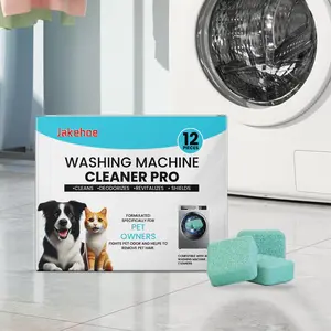 Washing Machine Powerful Cleaning Tablets, Remove Stains and Limescale, Home Use Drum Wheel Cleaner, Effective Laundry Care