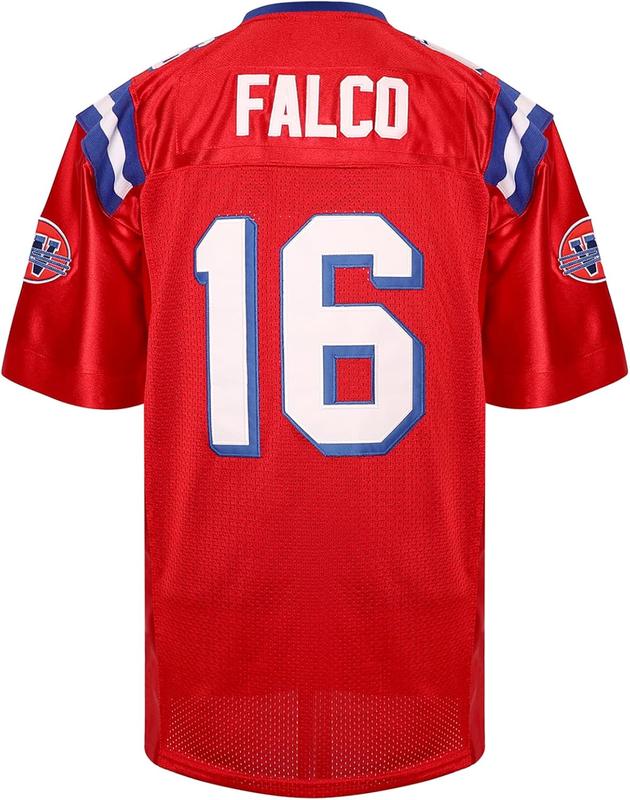 Men 16 Shane Falco Movie Football Jersey The Replacements Jersey Red