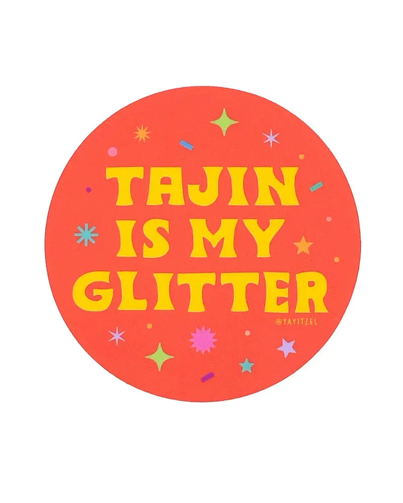Tajín Is My Glitter Sticker