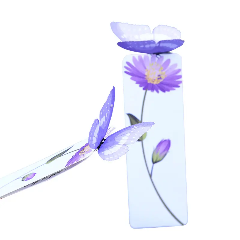 3D cutout butterfly paper bookmarks for students, stationery small gifts, birthday gifts, Mother’s Day gifts