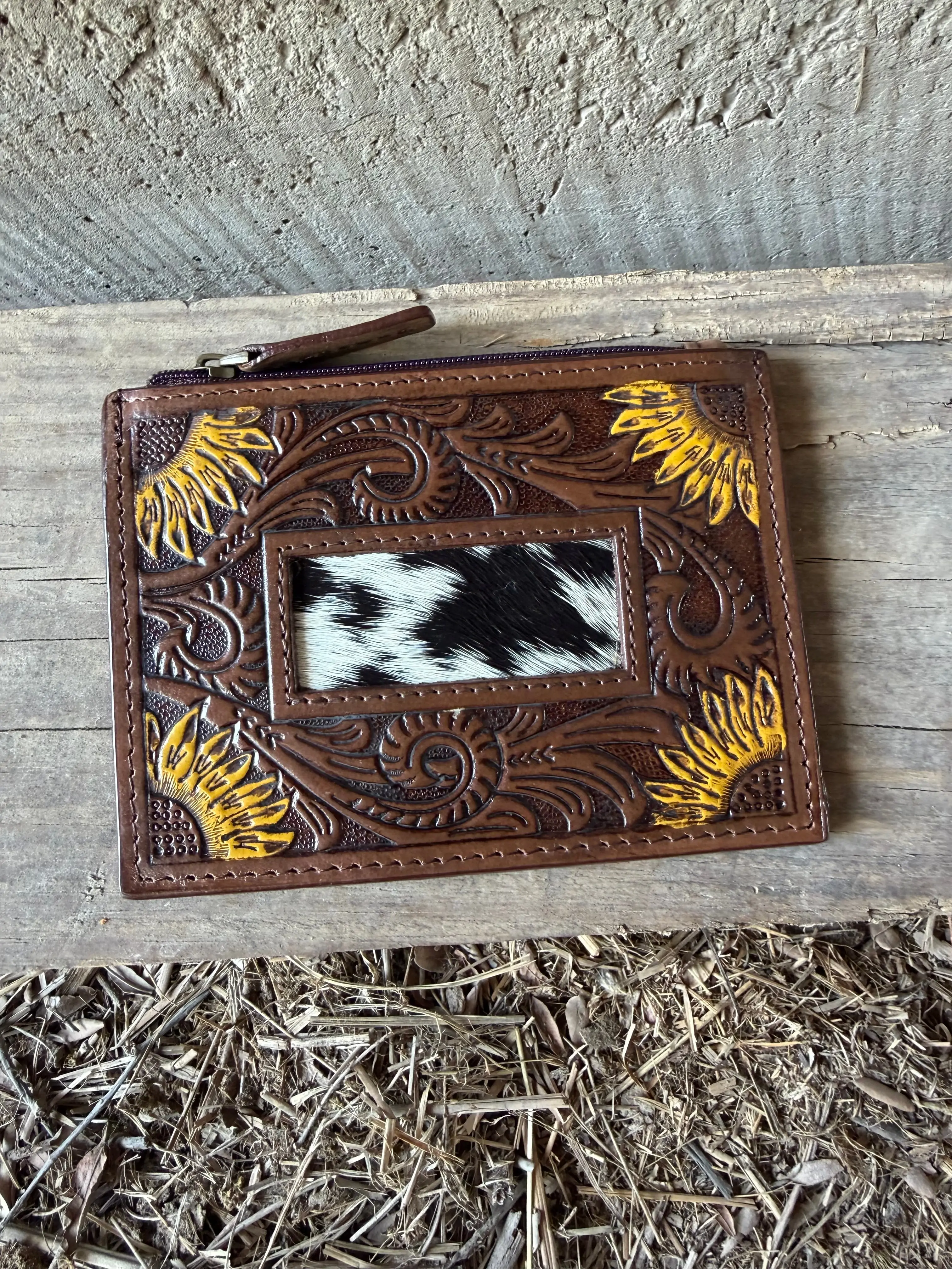 Sunflower Mini Wallet