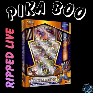 Mega Garchomp Ex Premium Collection - Ripped Live