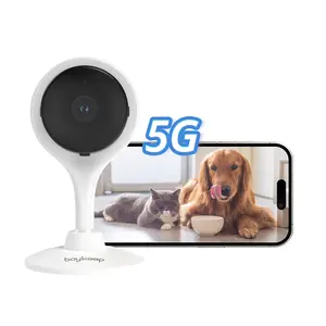 Boykeep 2K 5G/2.4GHz Wi-Fi Indoor Security Camera, Camera for Baby/Elder/Dog/Pet with Phone app, 2-Way Audio Baby Monitor Camera