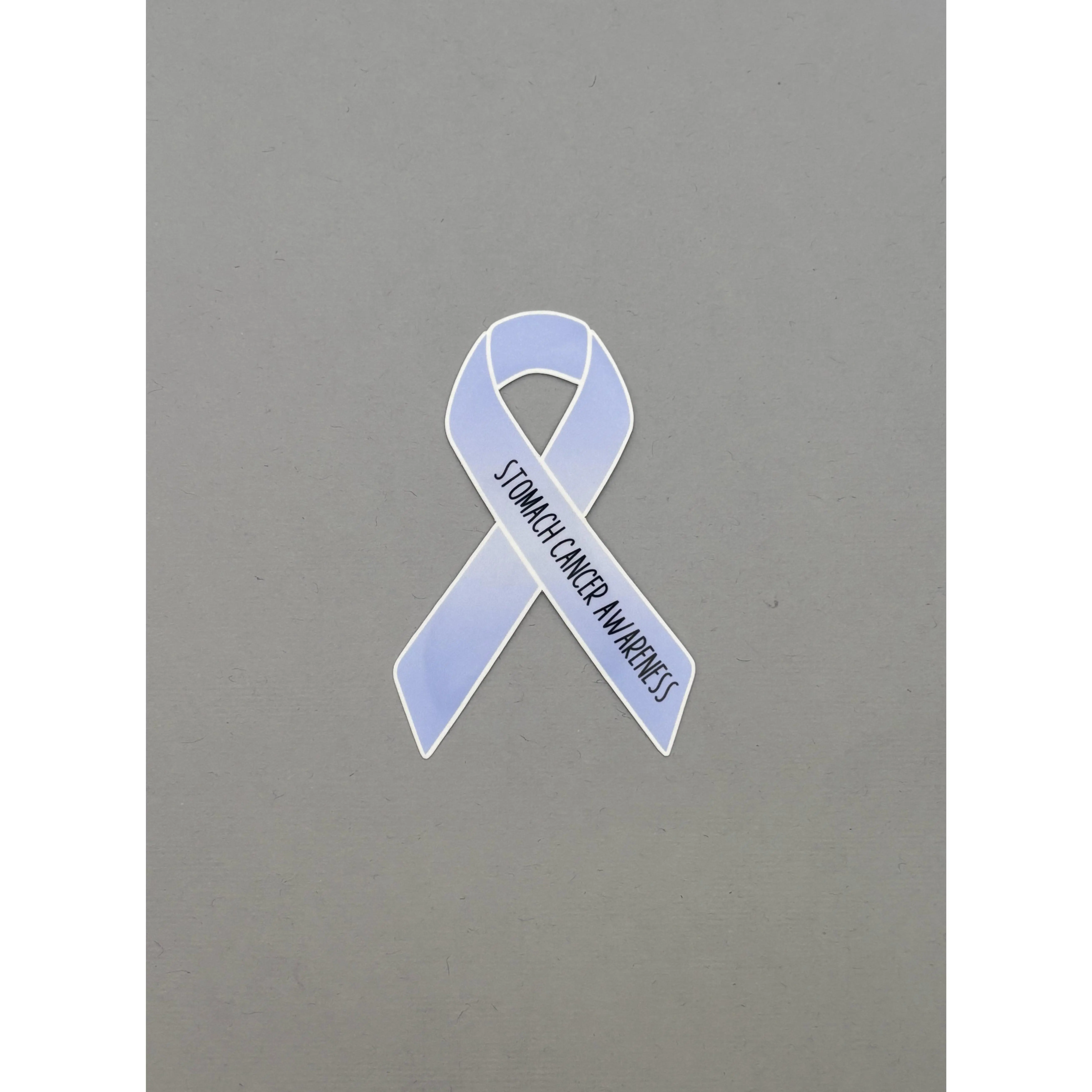 Stomach Cancer Awareness Ribbon Sticker