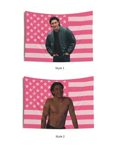 Garrett Graham Tapestry, Pink American Flag, Off Campus