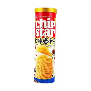 YBC Yamazaki Seven Spice Chili Potato Chips 105g - Authentic Japanese Snack, Savory & Spicy Flavor