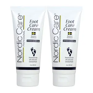 Nordic Care Foot Care Cream intensive repair for dry feet (2 pack)