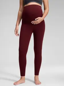 CRZ YOGA Womens Butterluxe Maternity Leggings over the Belly 25" - Buttery Soft Workout Activewear Yoga Pregnancy Pants