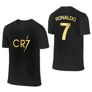 ⚽ [100% Cotton][Graphic Tee]Ronaldo Football T-shirt – World Cup Gift for Football Fans, Cristiano Ronaldo Graphic Tee, Ultimate Soccer Fan Apparel, Stylish Unisex Shirt for Game Day, Men & Women Football Top, Perfect Gift for Ronaldo Fans🔥
