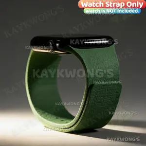 KAYKWONG'S 1 New Unisex Silicone Magnetic Watch Strap for iWatch 11/10/9/8/7/6/5/4 38/40/41/42/44/45/46/49mm, Best Gift for Couple, Spring and Summer Sports Watch Strap, Smart Watch Accessories