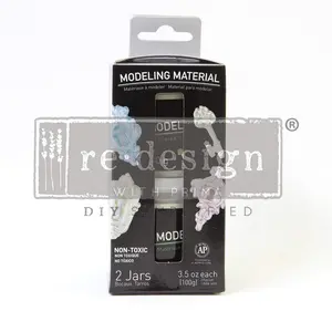 Modeling Material Jar, set of 2 /box. 3.5 oz. each.
